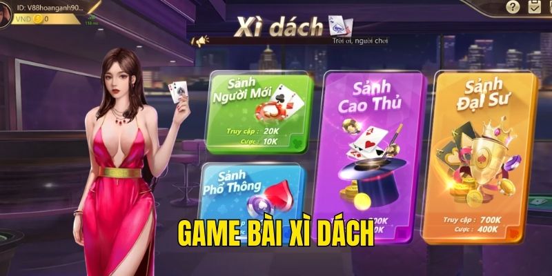 Game bài xì dách hấp dẫn