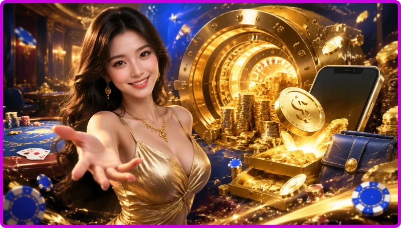 Minh họa người dùng quan tâm đến việc rút tiền với số dư tài khoản tăng trên điện thoại