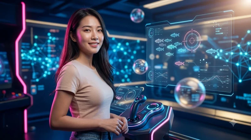 Game arcade ocean shooter online là gì - minh họa khái niệm game bắn cá arcade đại dương trực tuyến