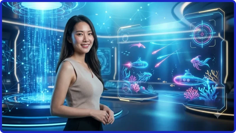 Game arcade ocean shooter online là gì - minh họa khái niệm game bắn cá arcade đại dương trực tuyến